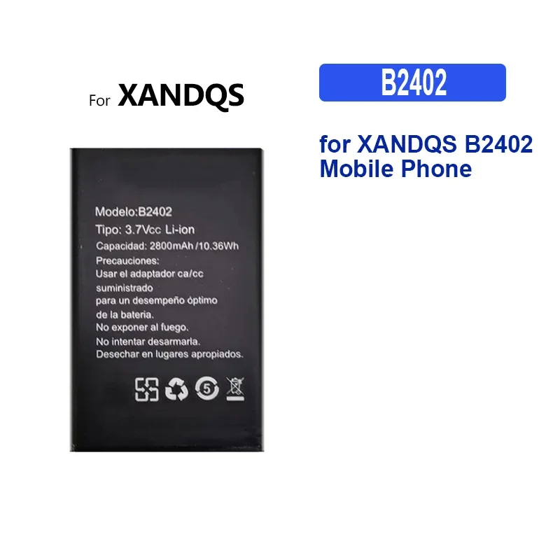 

Аккумулятор 2800 мАч для мобильного телефона XANDQS B2402