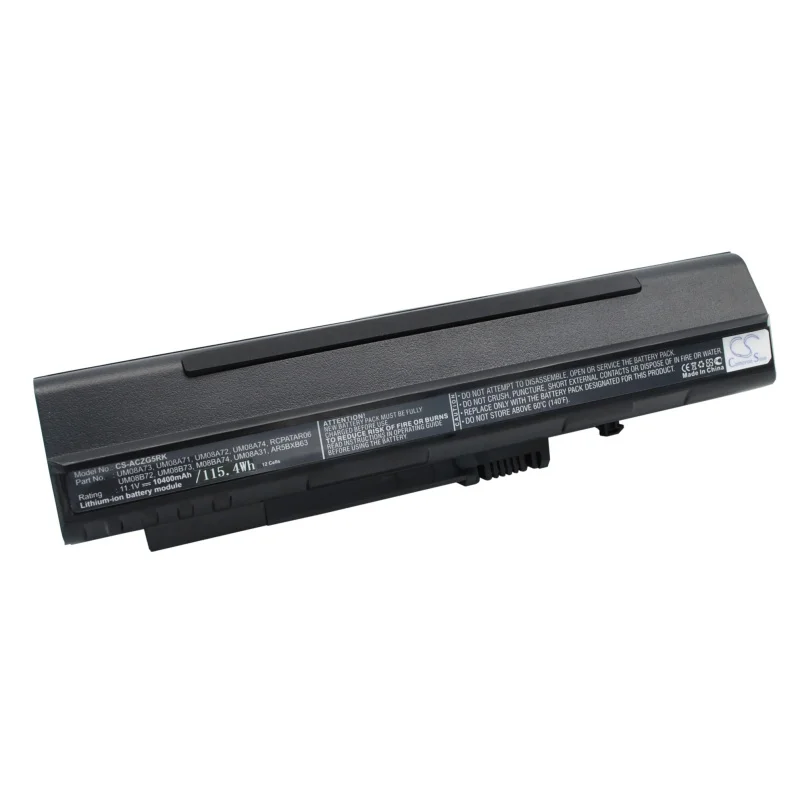 Cameron sino Notebook, Laptop Li-ion 10400mAh battery2006DJ2341, 4104A-AR58XB63 for Aspire One 10.1