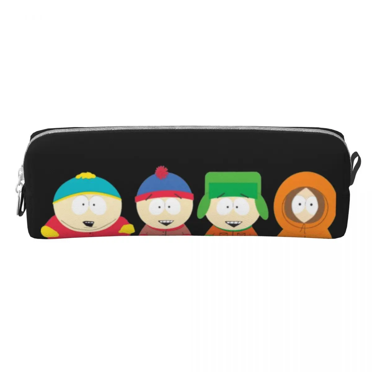 Kawaii Cartoon Cute Southed Pencil Case Parks Characters Smile Back To School Pencil Cases Square Kid Fashion College Pencil Bag