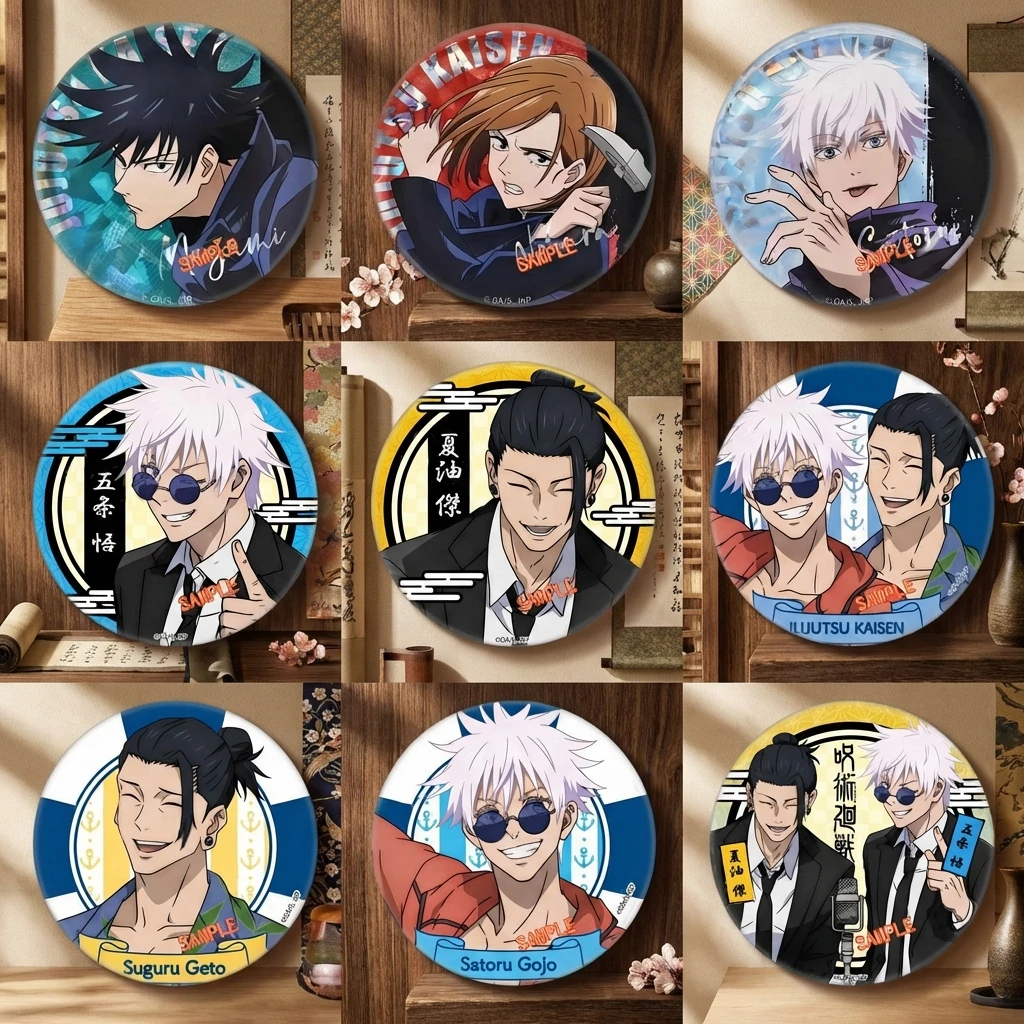 

Jujutsu Kaisen Badge Third Wave Satoru Gojo Pin Anime Merchandise Collection 371 408 Premium Supply High Quality New