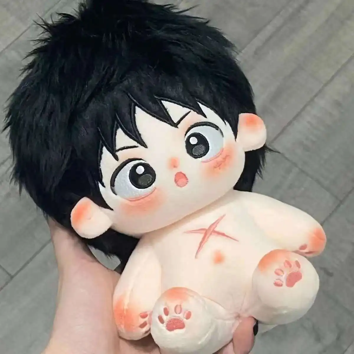 20cm Anime Monkey D Luffy Kawaii Cosplay Anime Figures Dress Up Cotton Doll Toys Birthday\'s Surprises Gifts Toys