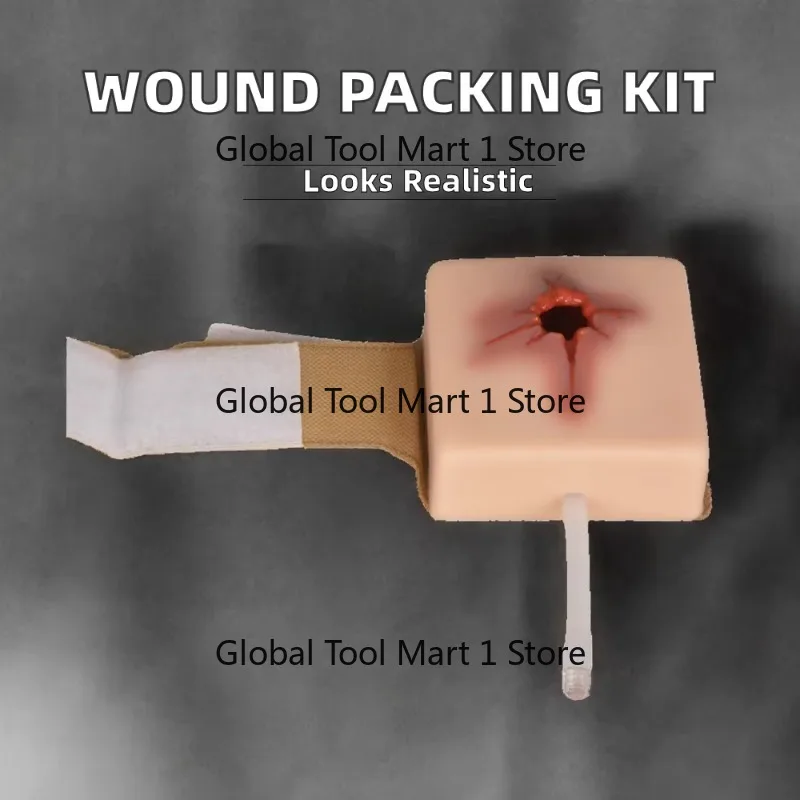 Med1ical Science Anatomical Gunshot Wound Model Practice Kit OEM