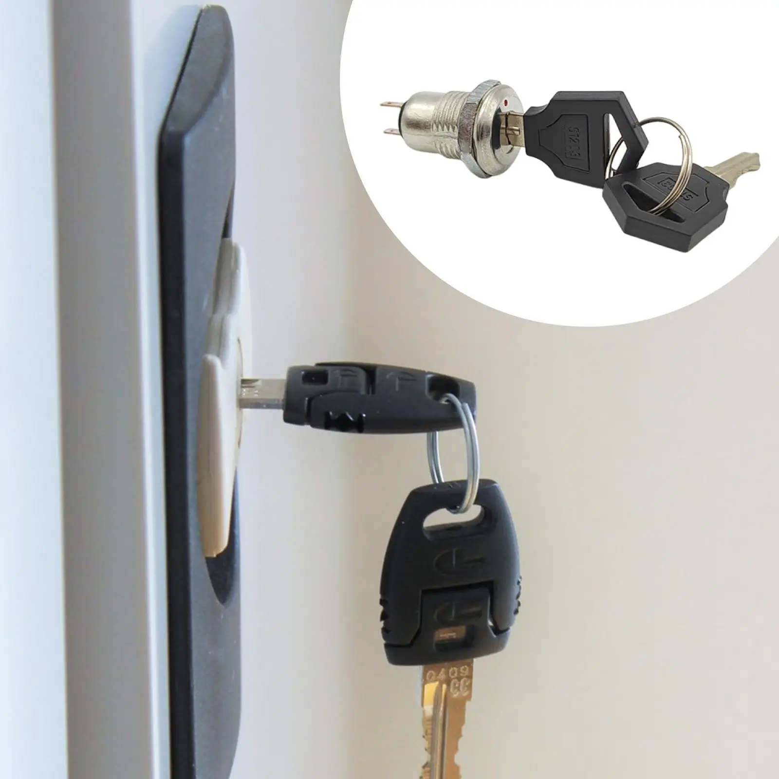 

Electronic Key Switch on Off Security Power Switch Easy to Manage Securely Power Locking Key Switch for Mechanical Equipment