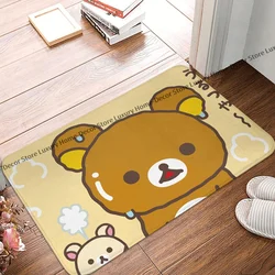 Rilakkuma Bear Non-slip Doormat Hot Bath Kitchen Mat Outdoor Carpet Home Modern Decor