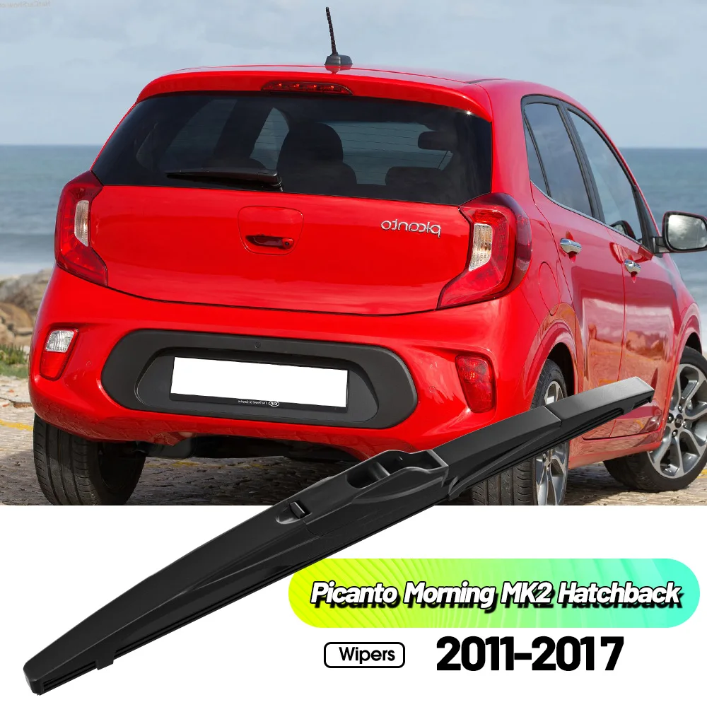 

Стеклоочиститель 12 дюймов, задняя щетка стеклоочистителя для KIA Picanto Morning MK2 Hatchback 2011-2017 лобовое стекло, чистое окно задней двери