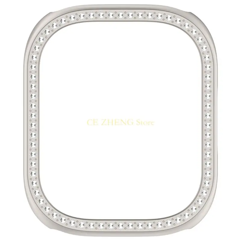 e56b 반 동봉 된 단일 행 크리스탈 충격 방지 커버 시계를위한 하우징 케이스 5 활성 쉬운 설치 보존 보존 룩 & 느낌