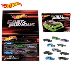 Hot Wheels-Fast and Furious Car for Children, Genuine Racing, 1/64 Diecast Toys, Mitsubishi Eclipse Buick Regal, peuvBoy Gift, 10 Pack