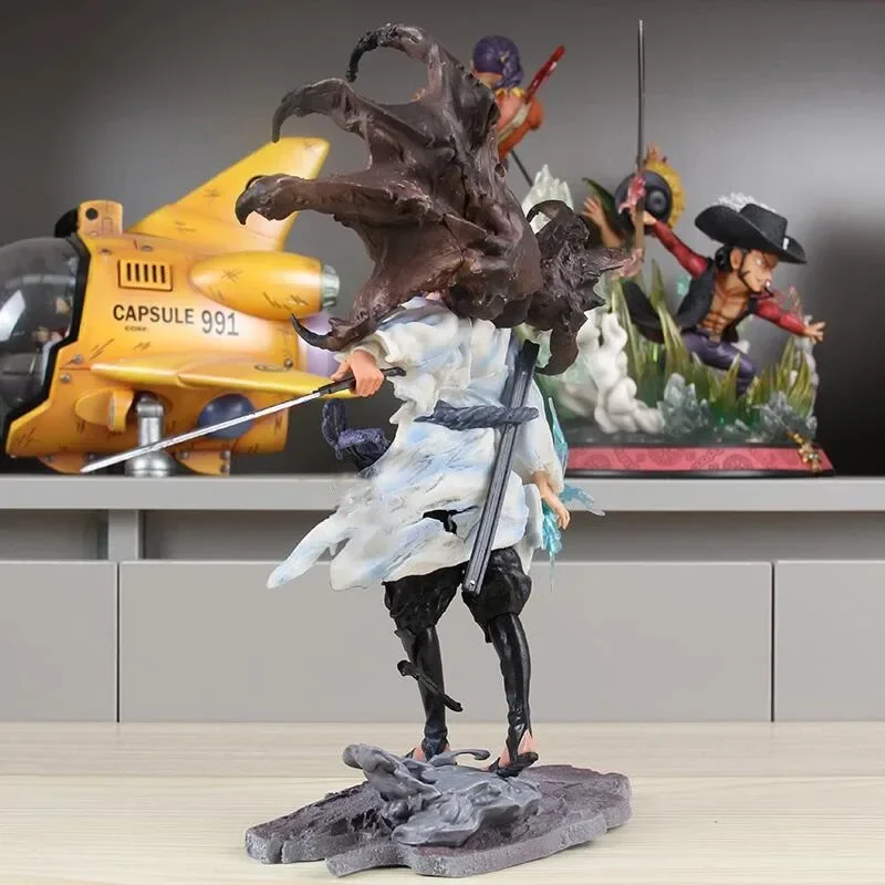 Figurine de dessin animé Naruto Tiemu Uchiha Sasuke, 24cm, GK, Statue en Pvc, modèle poupée, décoration de bureau à collectionner, jouet, cadeau de noël