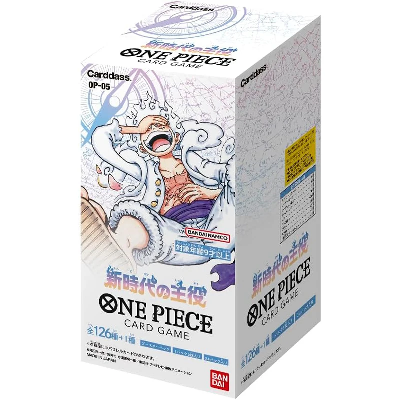 

Оригинальная карточная игра BANDAI ONE PIECE OP-05, пробуждение новой эпохи, Booster BOX TCG, японская коллекция аниме, карточная игрушка