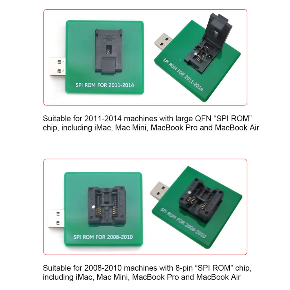 U-BOS2 For Macbook Repair Remove EFI PIN BIOS Unlock Tools Data T2/M1 Chip ROM Write For Mac 2008-2017 iCloud Unlocks Box Tools