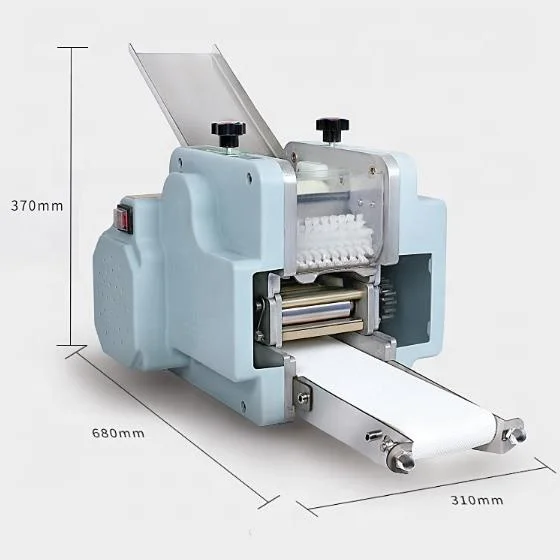 USA/Canada 110v/220v Stainless Steel Automatic Dough Wonton Machine/dumpling Gyoza Wrapper Machine