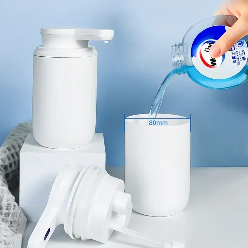 300ml Automatic Foam Soap Ipx5 Life Waterproof Dispenser Bathroom Human Body Induction Creative Face Hand Wash Foam Machine