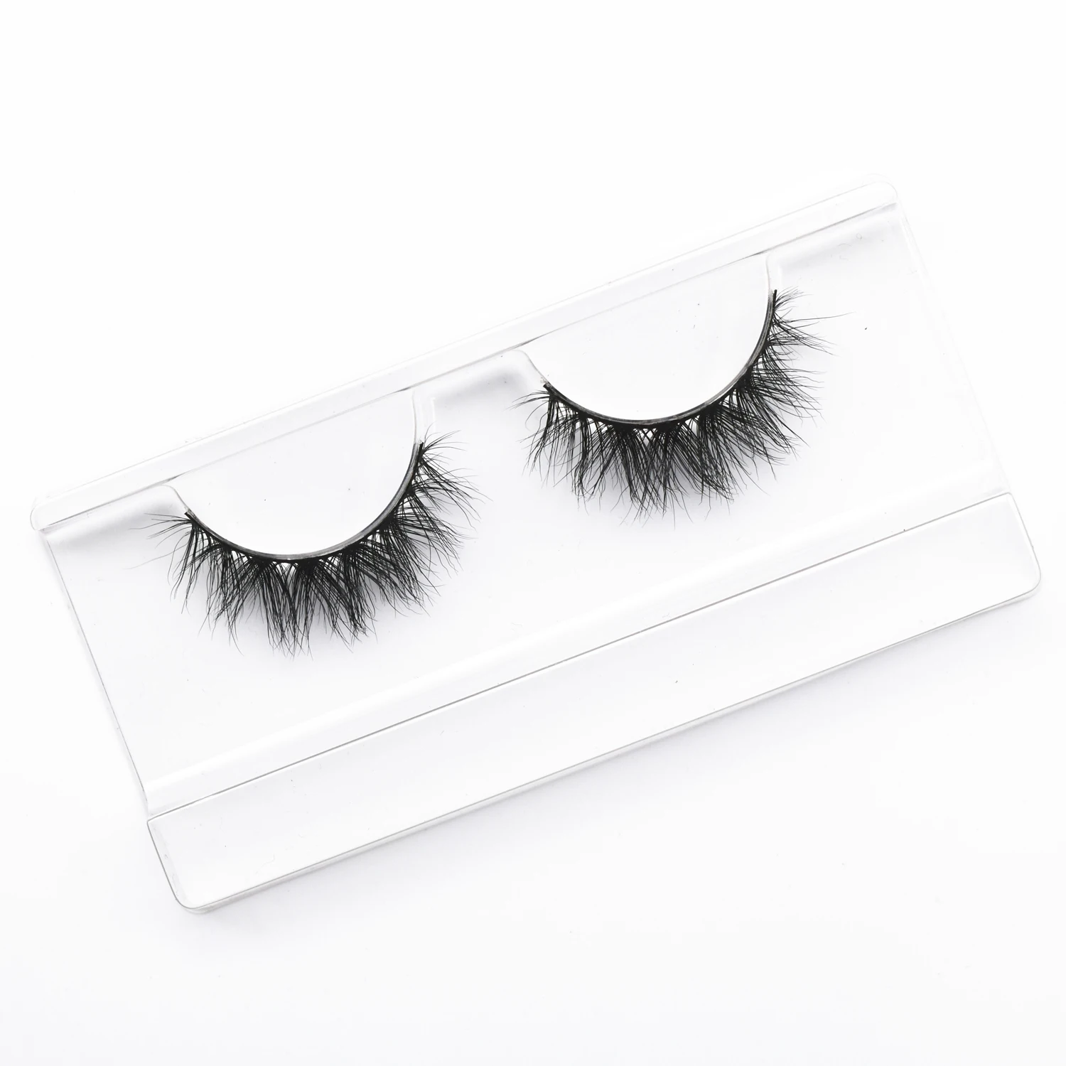 G15 Mink Lashes Natural Long And Fluffy Round Lashes Criss-cross Pattern Lite Mink Eyelashes 3D False Eyelash Makeup Beauty Lash