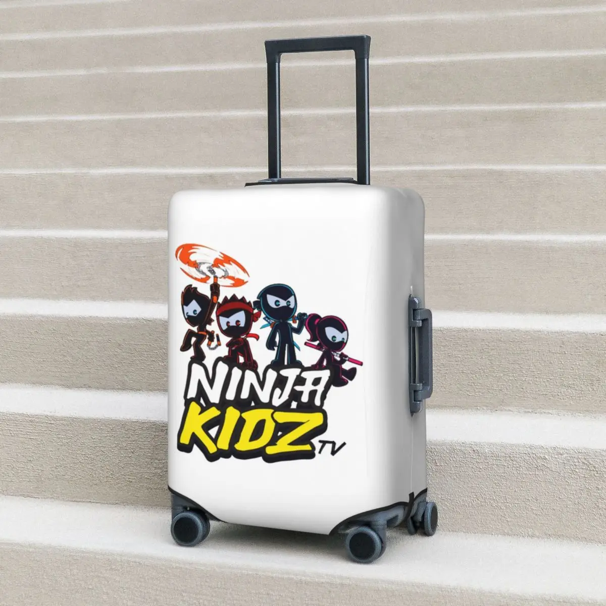 Capa de proteção para mala Ninja Kidz Capa protetora elástica para bagagem de viagem para 18-32 polegadas