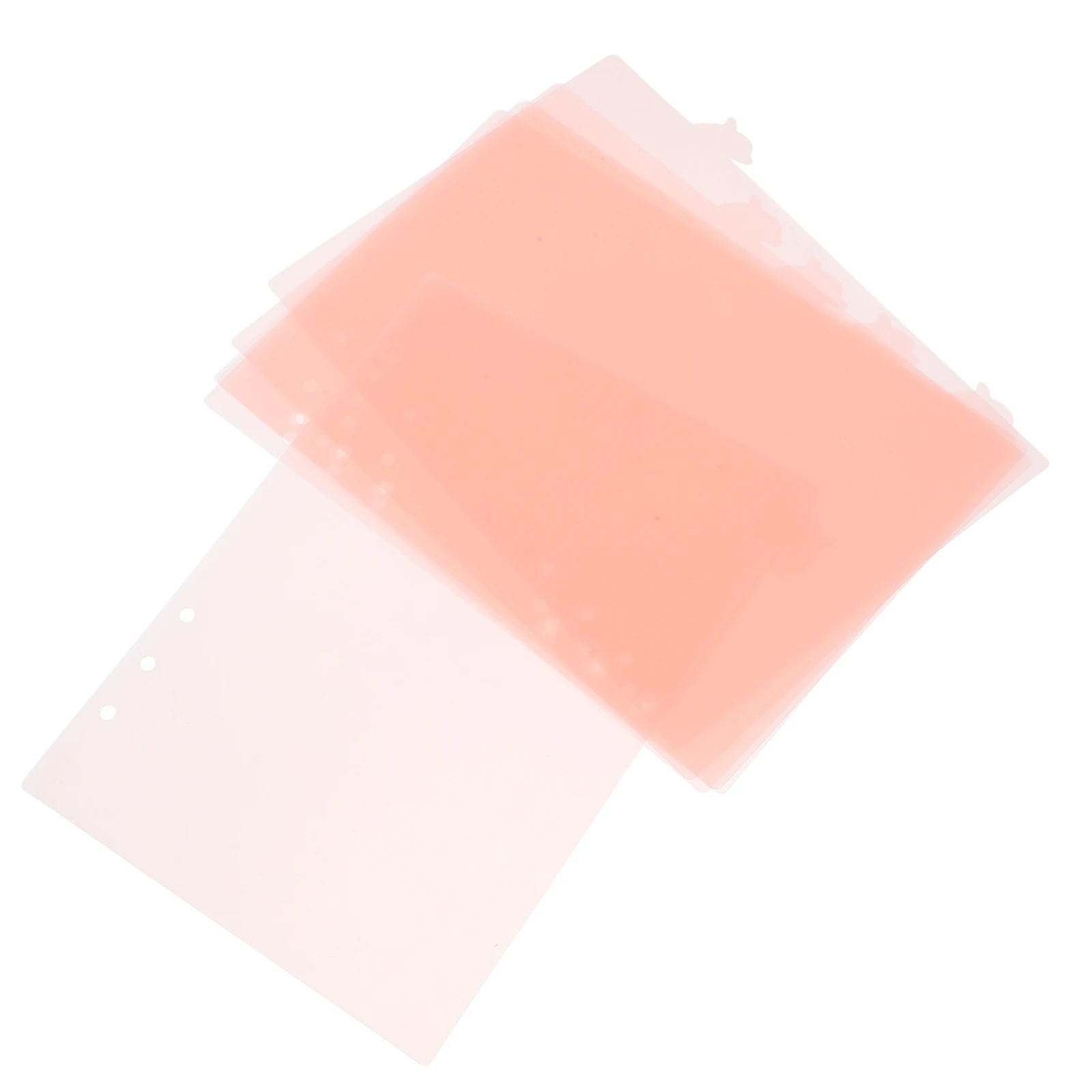 6pcs Dolphin Style PP Material Binder Dividers Cute Markers for Ring Binders Notebook Accessories Organizing Files Notes