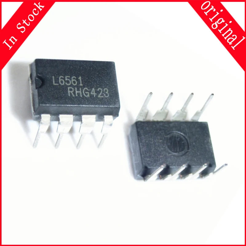 10pcs/lot L6561 6561 DIP-8 Factor Correction Controller  In Stock