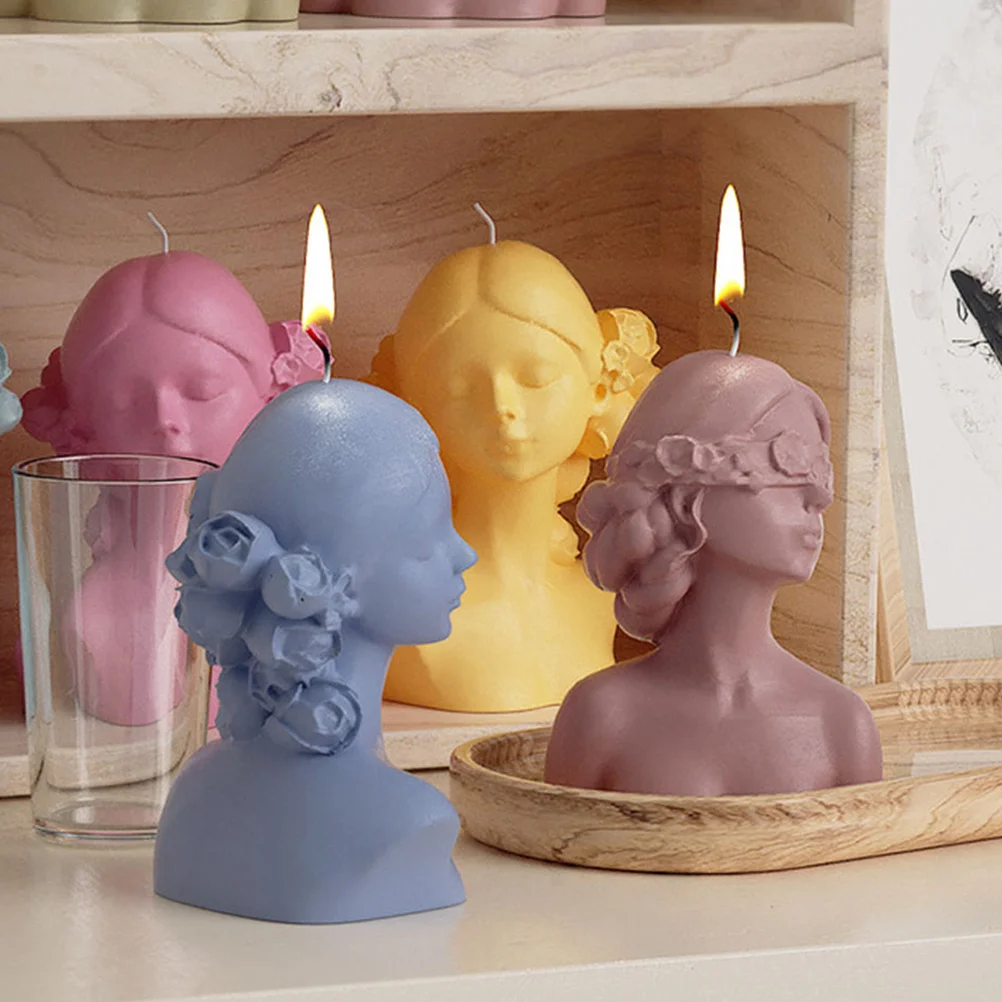 

2pcs Silicone Mold For Diy Scented Making Craft Fondant Decor Molds Handmade Supplies Making Tools Unique Shape