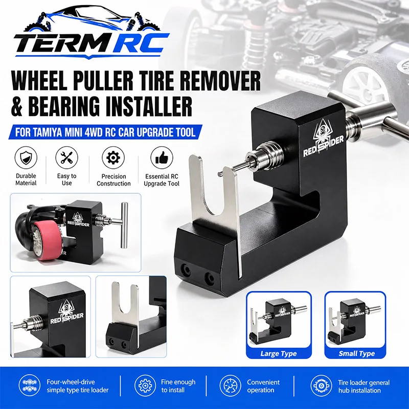 1Pc Wheel Puller Tire Remover & Bearing Installer for Tamiya Mini 4WD RC Car Upgrade Tool
