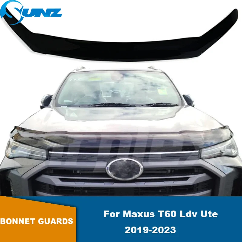 

Bonnet Guard For Maxus T90 Ldv Ute Pickup 2020 2021 2022 2023 Car Bug Shield Accessories Hood Deflector Protector Tinted Guard