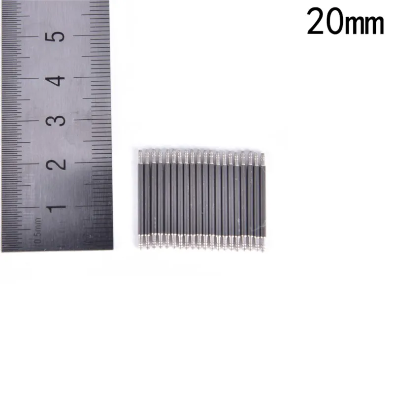 20PCS 8mm 12mm 16mm 18mm 20mm 22mm Stainless Steel Watch Band Spring Bars Strap Link Pins Repair Watchmaker Tools