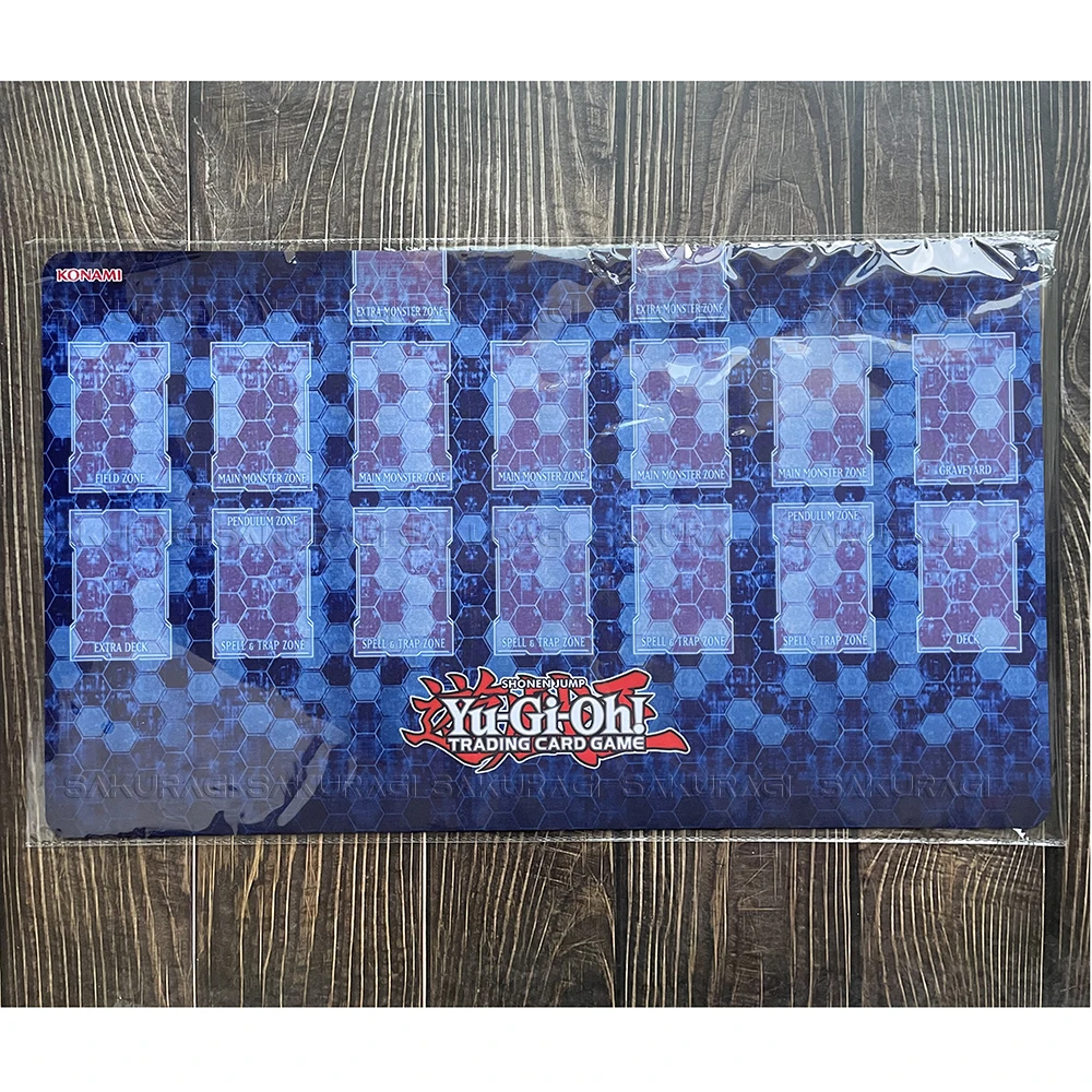 Yu-Gi-Oh Blue Classic Oldschool Style Card Pad Custom Playmat YGO Mat KMC TCG YuGiOh MAT-332