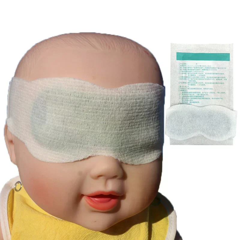 Newborn Protective Eye Mask For Jaundice Phototherapy Baby Anti-Blue Light Sunproof Eye Cover Blue Ray Blocking Blindfold