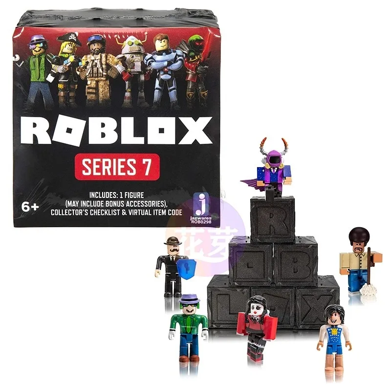 

Original Roblox Figure Toy Random Style Series 7 Virtual Game Prop Redemption Code Cartoon Doll