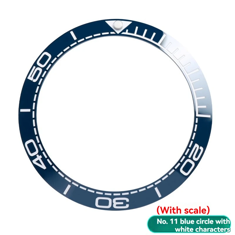 40/42mm High Quality Ceramic Watch Bezel Insert For Omega Seamaster 300 Sea Scale Circle Replace Colorful Ring watch accessories