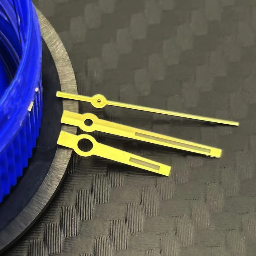 1set Substitute R41 Blue-Green Night Light Log Gauge Needle for Mechanical Watch Modification PT5000 2836/2824/2834 Pointer