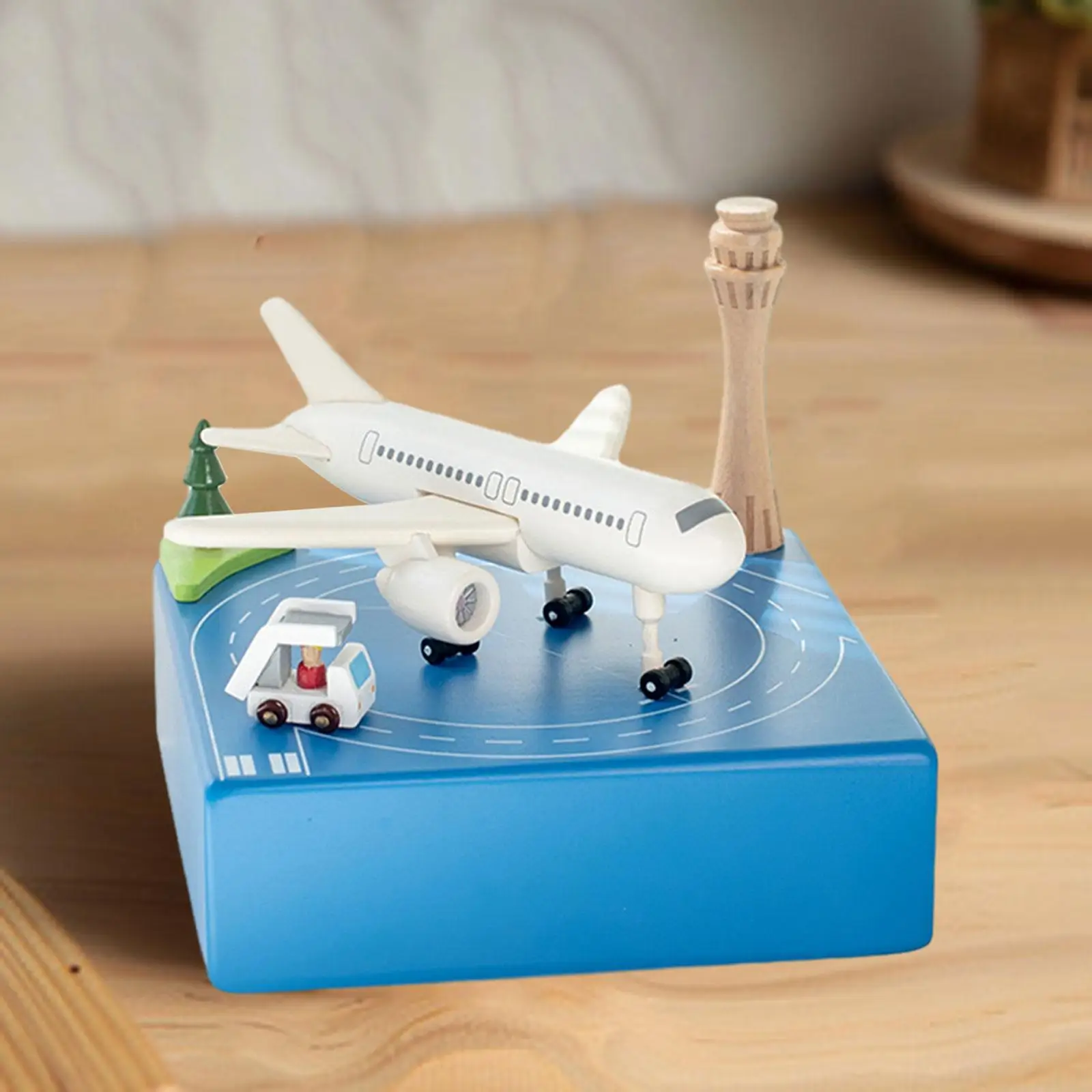 

Деревянная музыкальная шкатулка ручной работы и автомобили, вращающаяся классическая игровая песня для детей, семейная подруга, рождественское украшение для рабочего стола