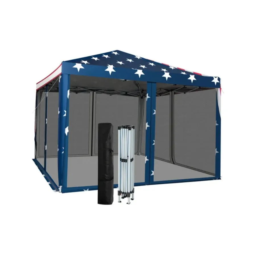 

10 x 10 Feet Pop-up Canopy Tent Gazebo Canopy for Outdoor