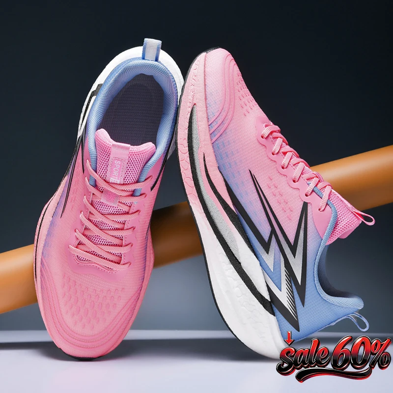 

Men's Shoes Air Cushion Runner Trainers Tenis Plate Sports Running Shoes Women Comfortable Athletic Speciality Marathon Sneakers