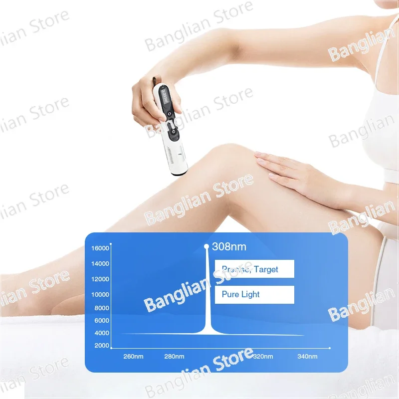 New Arrival Products Psoriasis for Vitiligo LED UVB Narrow Therapy 308 311nm Uv Phototherapy Lamp Uvb Light