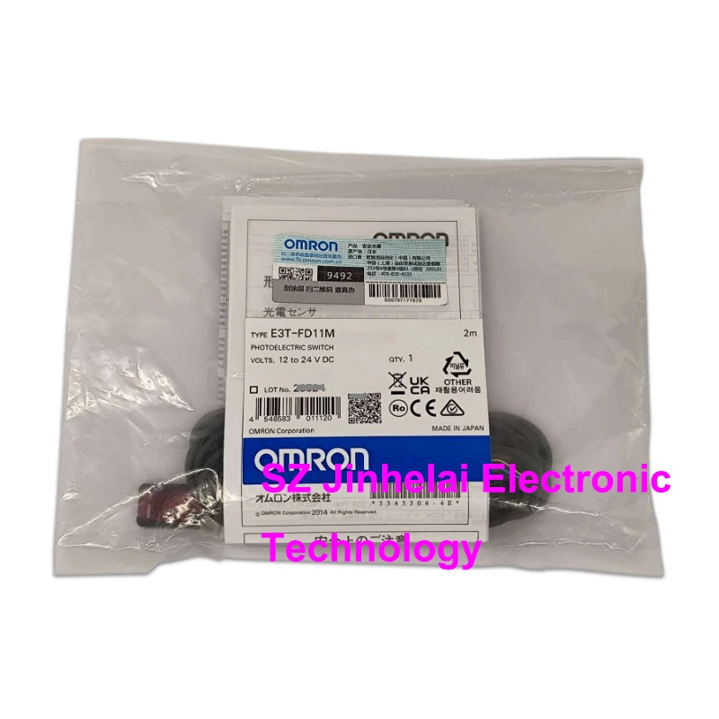 Novo original omron 2m amplificador embutido sensor de interruptor fotoelétrico E3T-FD11 fd12 fd13 fd14 fd11m fd12m fl11 fl12 fl21 fl22