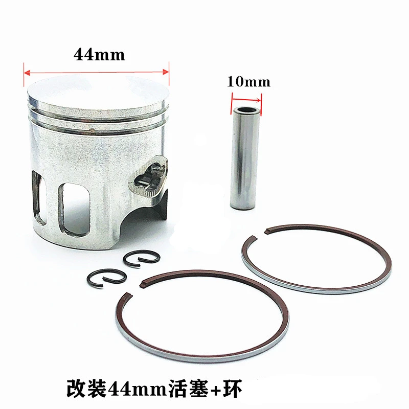 Engine Parts 44mm Motorcycle Cylinder Kit with Piston Pin for Yamaha JOG50 NF50 ZR50 3KJ  Modifying Jog70 70 70cc