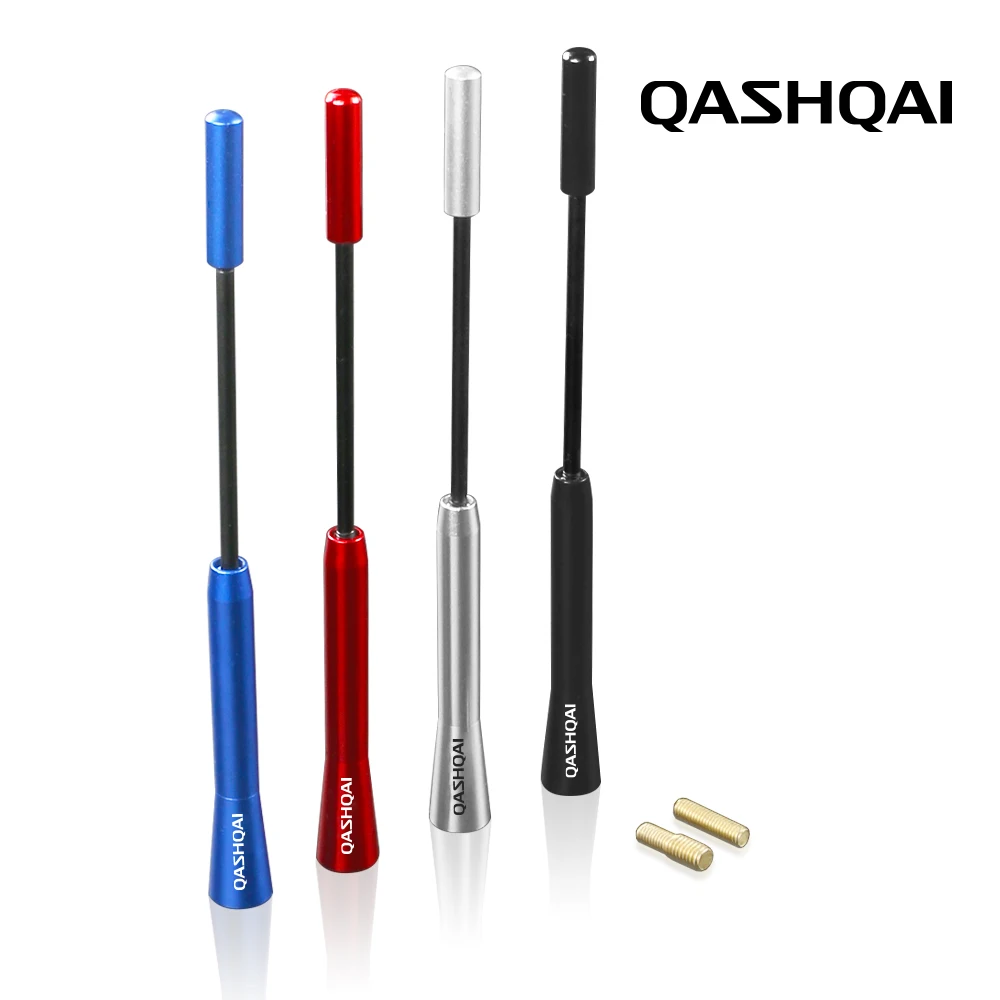 Antena de coche de 17cm, antena de Radio de señal fuerte para Nissan Qashqai j10 2013 2017 2011 2014 J11, antena ajustable, accesorios para coche