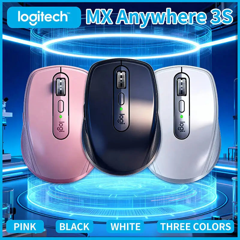 

Совершенно новый датчик Logitech MX Anywhere 3S, 8K DPI, бесшумный магнитный щелчок, эргономичная ручка Multi-OS для домашних геймеров