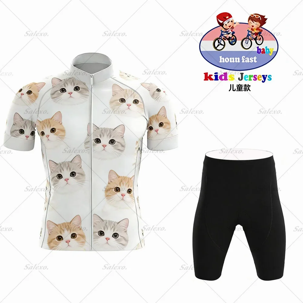 Baby 2026 Kids Cycling Jersey Set Boys Girls Cycling Clothing Children Road Bike Shirts Suit Bicycle Pants MTB Maillot Ciclismo - view 3