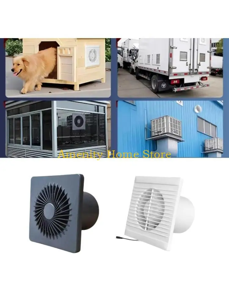 

F26C Профессиональный вытяжной вентилятор Эффективная вентиляция Вентилятор циркуляции воздуха для курятника и гаража Настенное