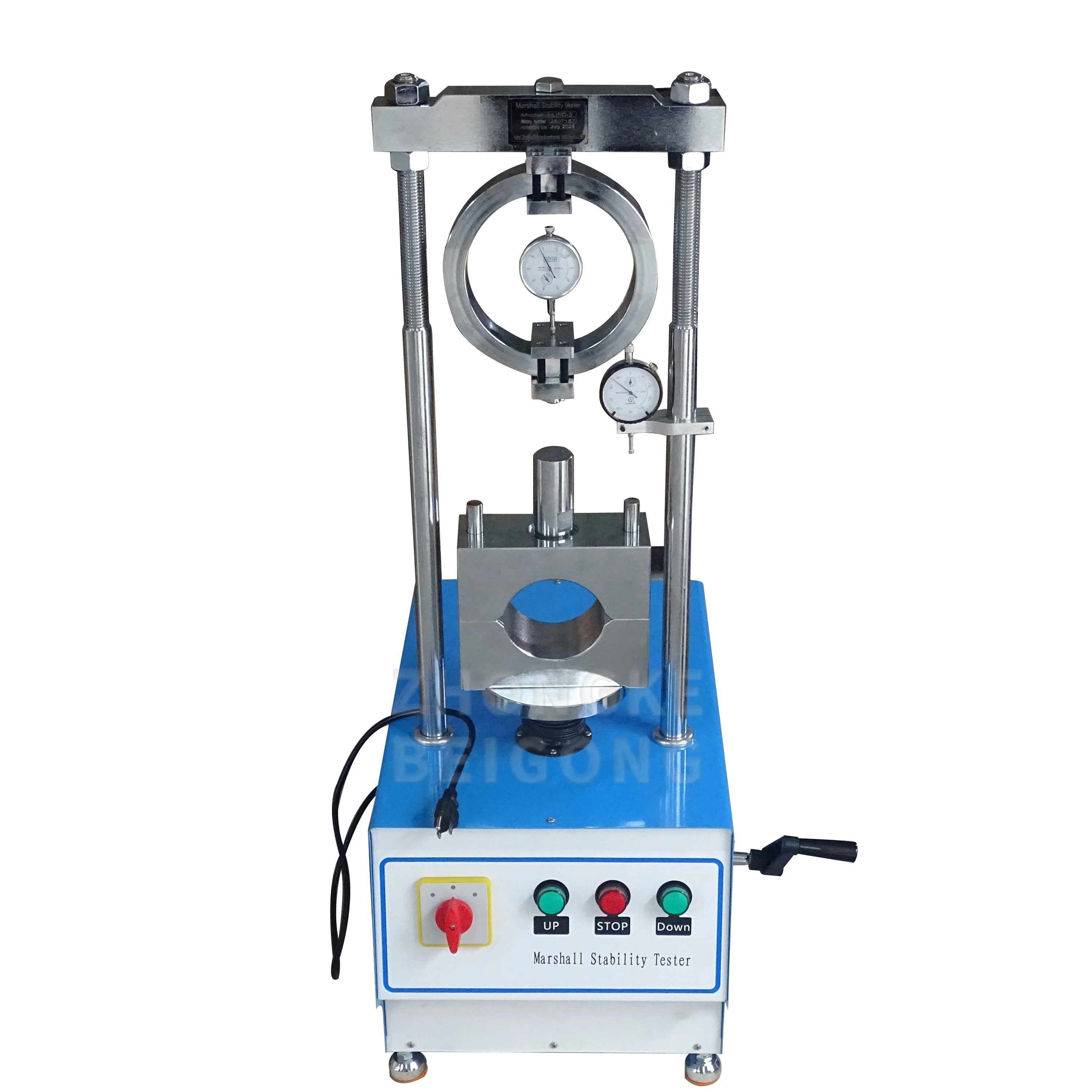 50KN Asphalt Automatic Digital Stability Tester Compression Test Apparatus