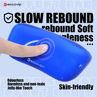 EXCO Silicone Mouse Wrist Rests Pad Hand Support Cushion Soft Comfortable Pain Relief for Office Home Gaming Computer Laptop