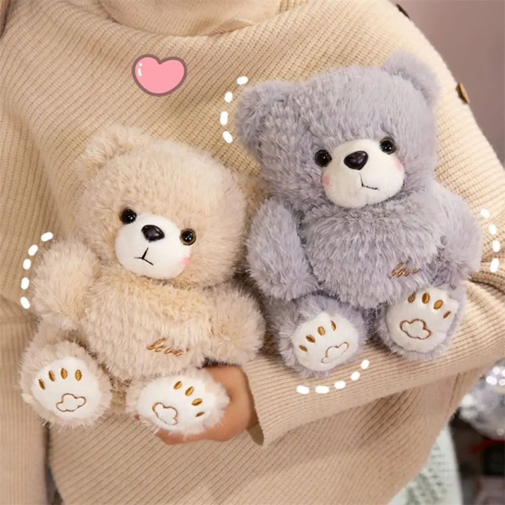 

Kawaii Holding Love Bear Plush Toy Big Paw 28/38cm Stuffed Bear Doll Soft Cartoon Animal Plush Doll Adults Children