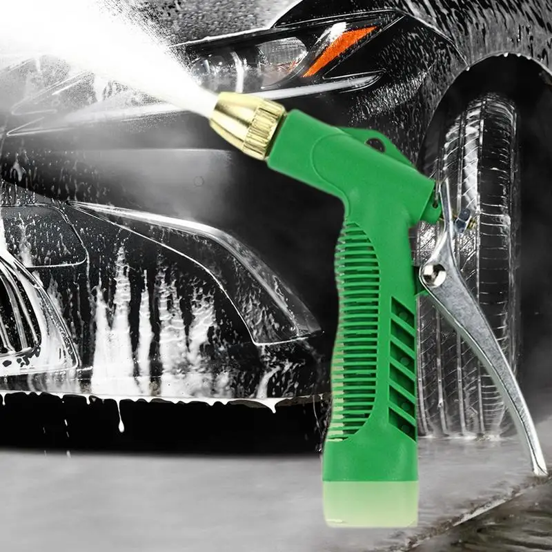 Handheld Pressure Washer Non-slip Aluminum Alloy High Pressure Water Wand Adjustable Water Wand Nozzle Cordless Power Washer