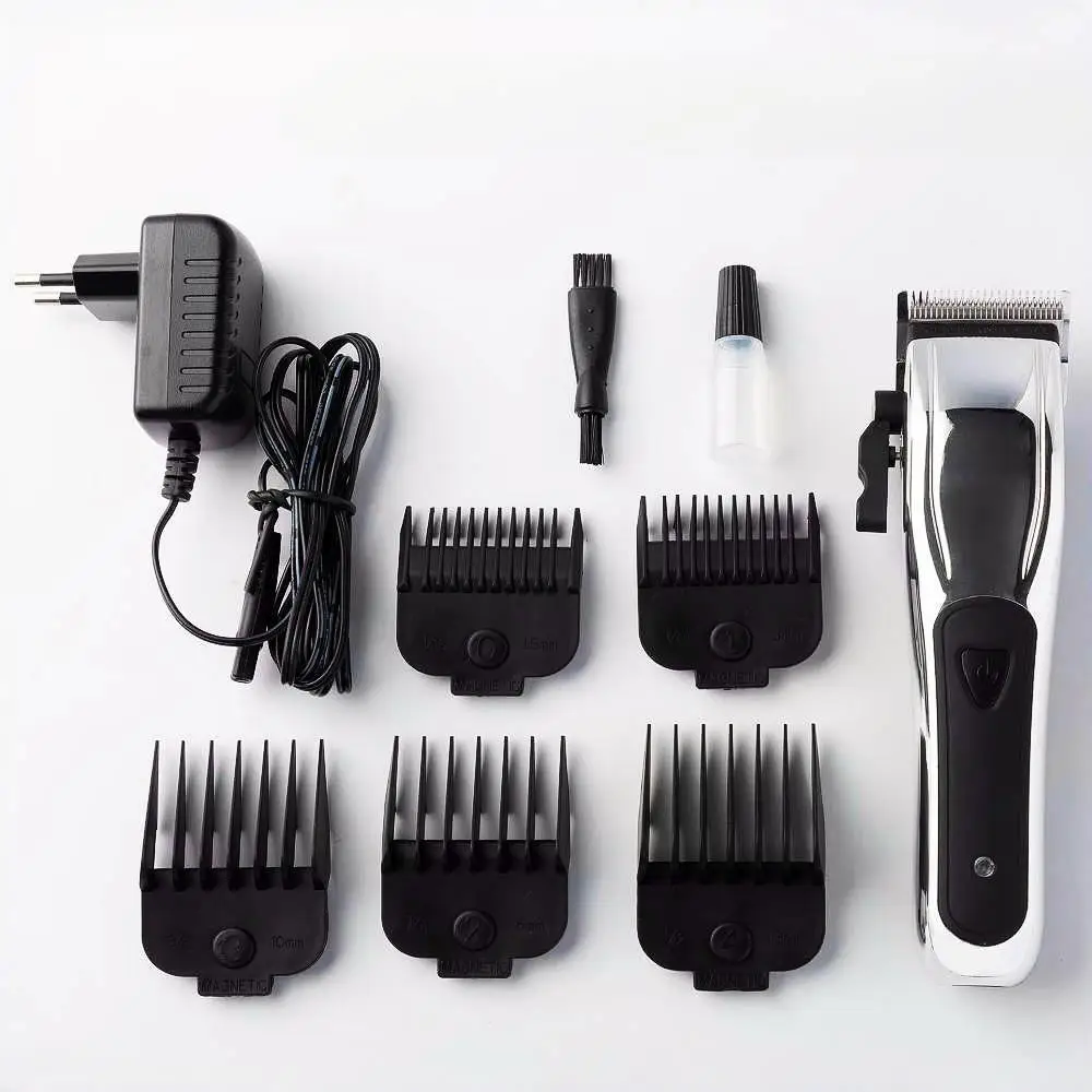 Kit de cortadora de pelo inalámbrica profesional, cortadora de pelo portátil, 5 en 1, motor BLDC, recargable por USB