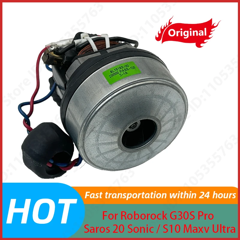 Base station Fan Spare Parts For Roborock G30S Pro / Saros 20 Sonic / S10 Maxv Ultra Vacuum Cleaner Replacement Accessories