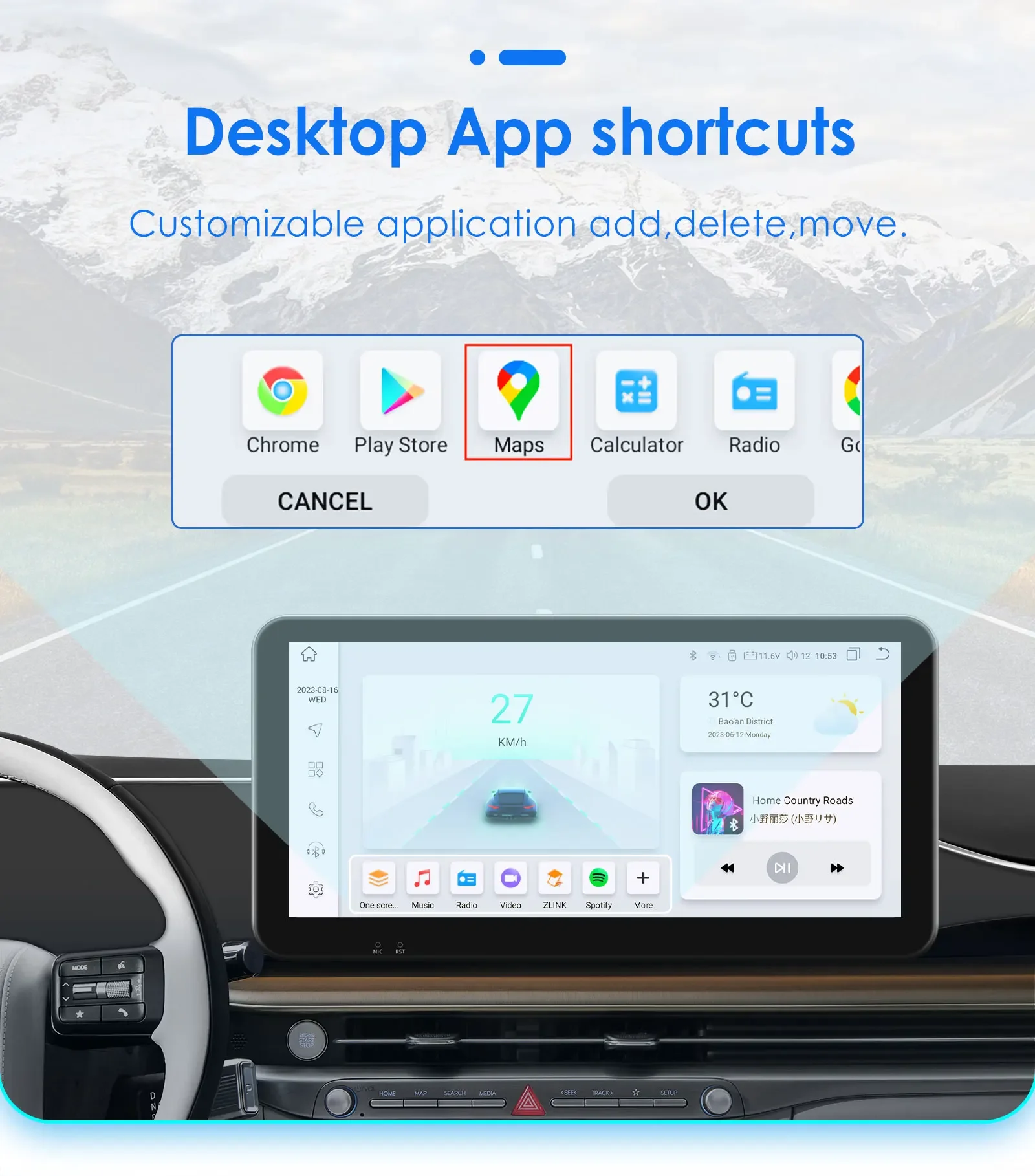 10.33 2Din Carplay Android Car Radio for Volkswagen Golf 5 6 Polo Passat B6 B7 CC Skoda Jetta Multimedia Car Intelligent Systems