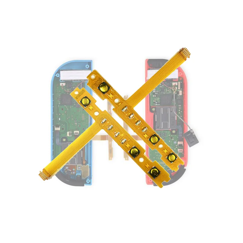 استبدال SL SR ZR ZL L اليمين الأيسر مفتاح الشريط الكابلات المرنة لنينتندو سويتش JoyCon NS إصلاح جزء