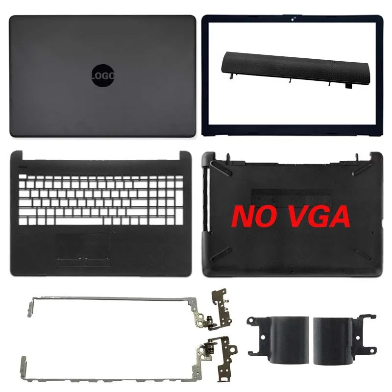 NEW Laptop Case For HP 15-BS 15-BW 15-RA 15-RB 250 G6 255 G6 LCD Back Cover/Front Bezel/Hinges/Palmrest/Bottom Case 924899-001