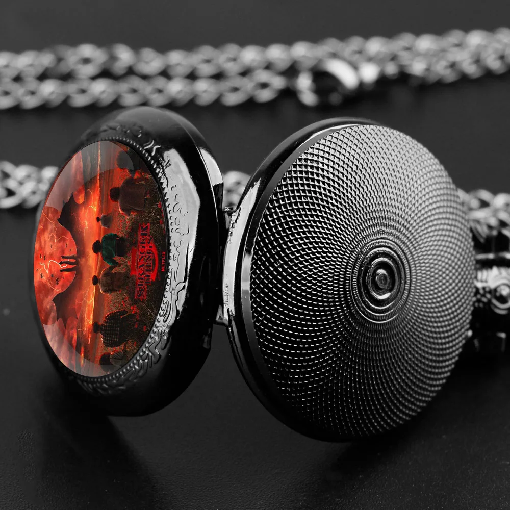 Classic Teleplay Vintage Quartz Pocket Chain Watch Necklace Watches For Men Kids Birthday Unique Gifts Mens Pocket Watches