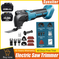 Cordless Oscillating Tool For Makita 18V Battery Brushless 6 Variable Speeds Multi Tool Renovator Trimmer Oscillating Power Tool